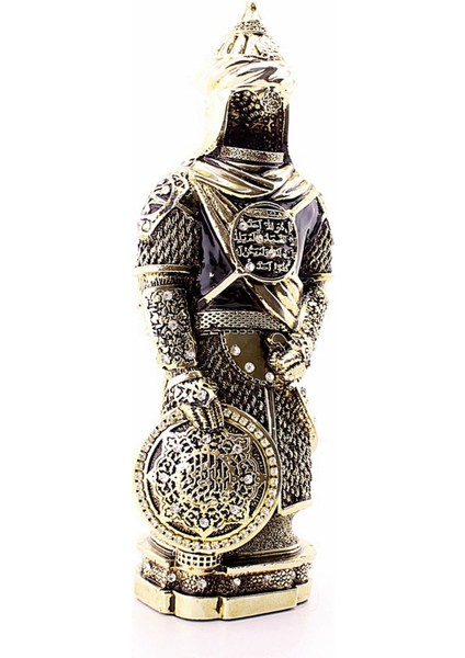 Zırhlı Cevşen Ayetli Asker Gold Biblo 3 Boyutlu Küçük Boy 24 cm fırsatları