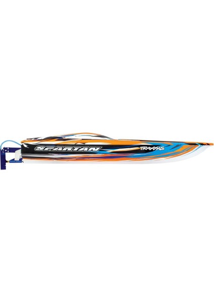 Spartan Rc Tekne 6s High Performance Race Boat Rtr Tqi & Tsm Turuncu