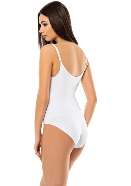 Kadın Ayarlı Askılı Çıtçıtlı Body Korse