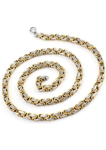 Imparator Çelik Zincir Kolye 62 cm