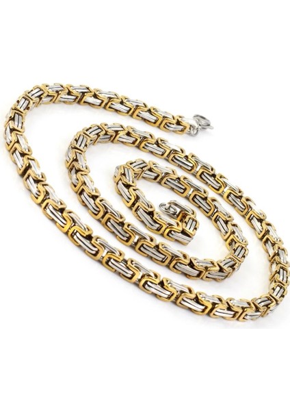 Imparator Çelik Zincir Kolye 62 cm modelleri