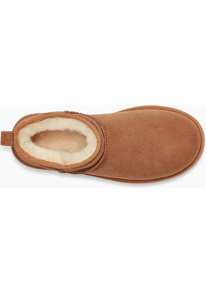 Kadın Bot 1116109 Ugg W Classic Ultra Mını Chestnut (Taba)