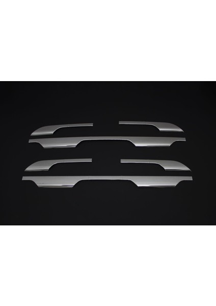 Dacia Duster Krom Yan Marşpiyel Üstü Çıta 6 Parça 2018 ve Sonrası