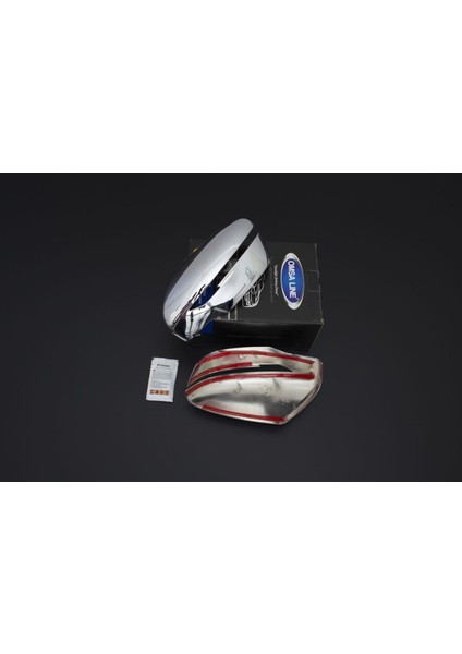 Nissan Qashqai Krom Ayna Kapağı 2 Parça Abs 2014 ve Sonrası fiyatları