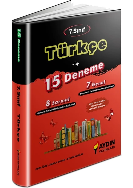 Aydın Yayınları 7. Sınıf Türkçe 15 Deneme