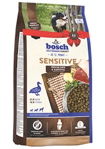 Adult Sensitive Duck&potato Ördek ve Patatesli Hassas Yetiskin Köpek Maması 15 kg