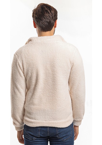 SALMA I Erkek Polar Kırık Beyaz modelleri