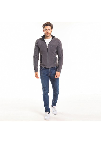 SAFRANO I Erkek Polar Koyu Gri fırsatları