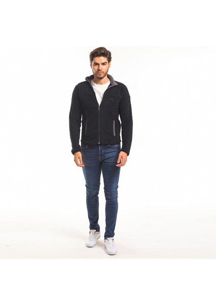 SAFRANO I Erkek Polar Siyah fırsatları