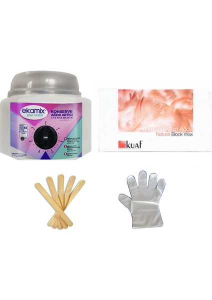 Kalıp Ağda Naturel Ekamix Ağda ,boncuk Ağda Makinası