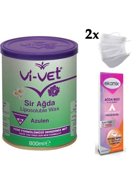 Vivet Azulen Konserve Sir Ağda 800ML