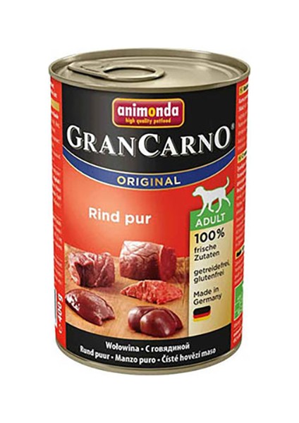 Animonda Grand Carno Sığır Etli Yetişkin Köpek Konserve 6X400 gr