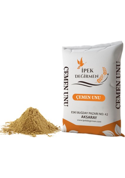 Ipek Değirmen Baharat Karışık Çemen Unu Çemen Tozu Pastırmalık 2 kg