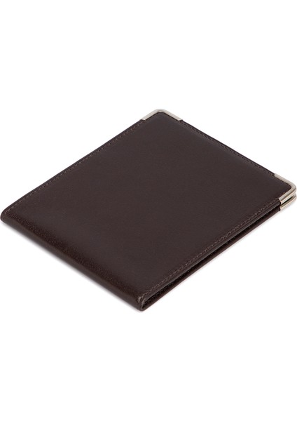 Kahve Deri Kimlik Kabı 01446B07