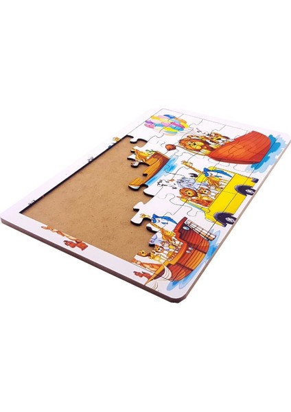 Woodylife Aslan ve Arkadaşları 35 Parça Puzzle Yapboz Eğitici Çocuk Oyuncak fiyatları