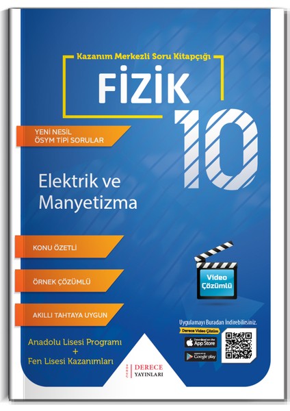 Derece Yayınları 10.Sınıf Fizik Modüler Set 2020-2021