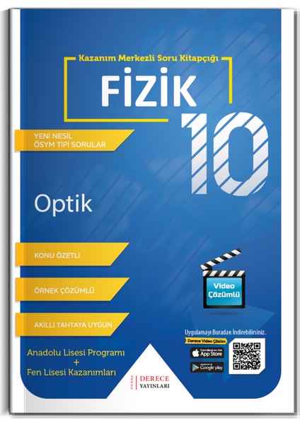 Derece Yayınları 10.Sınıf Fizik Modüler Set 2020-2021