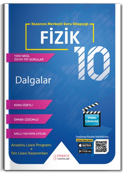 Derece Yayınları 10.Sınıf Fizik Modüler Set 2020-2021