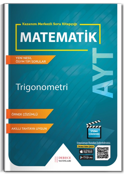 Derece Yayınları DRC AYT Trigonometri 2020-2021