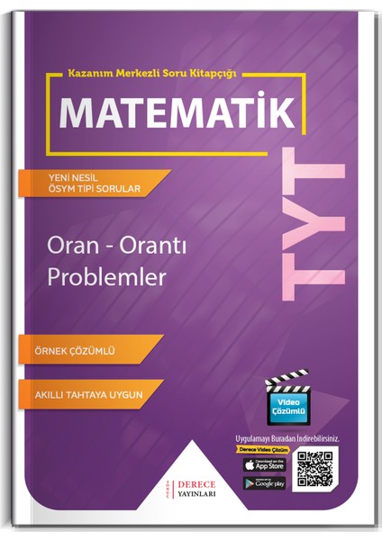 Derece Yayınları DRC TYT Oran - Orantı Problemler 2020-2021