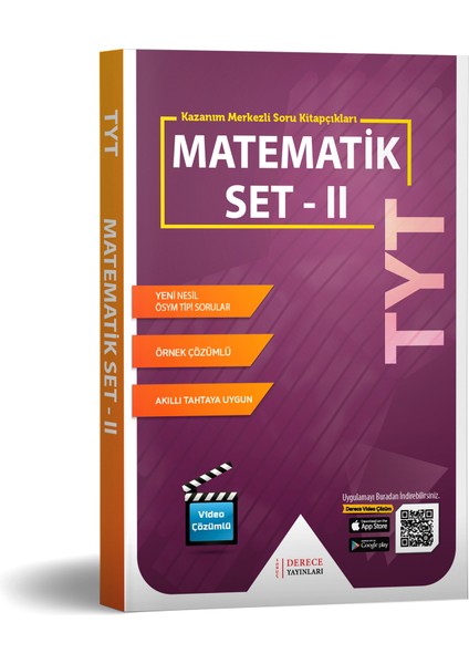 Derece Yayınları DRC TYT Matematik Modüler Set -II- 2020-2021