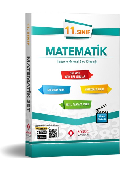 Sonuç Yayınları  11.Sınıf Matematik Modüler Set 2020-2021