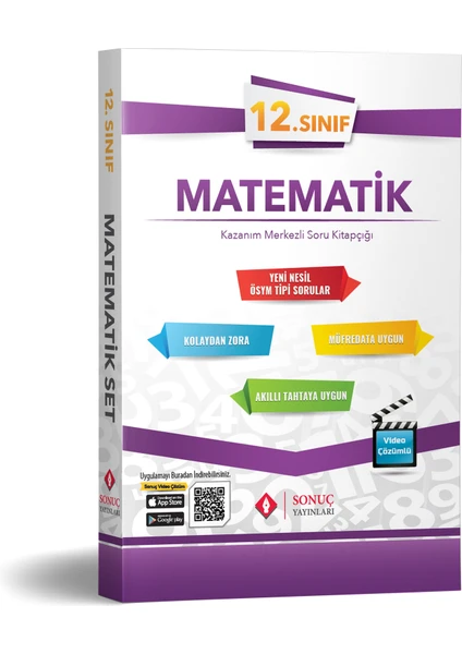 Sonuç Yayınları  12.Sınıf Matematik Modüler Set