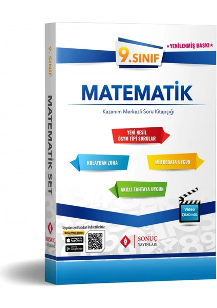 Sonuç Yayınları  9.Sınıf Matematik Modüler Set