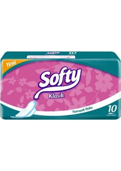 Softy Klasik Normal Ped 10'Lu