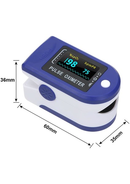 Fingertip Pulse Oksimetre Oximetre