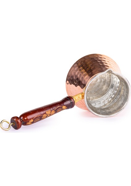 Kırmızı Dövme Bakır Cezve modelleri