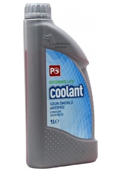 Petrol Ofisi Extended Life Coolant Uzun Ömürlü Organik Kırmızı Antifriz 1 lt