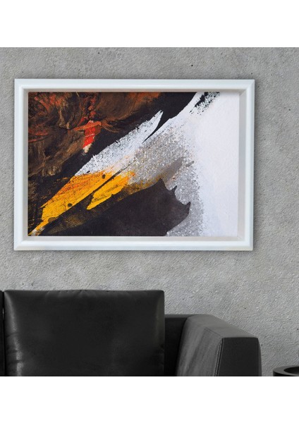 Gift Modern Art Tasarımlı Özel Ahşap Çerçeveli Tablo 46X66CM-9