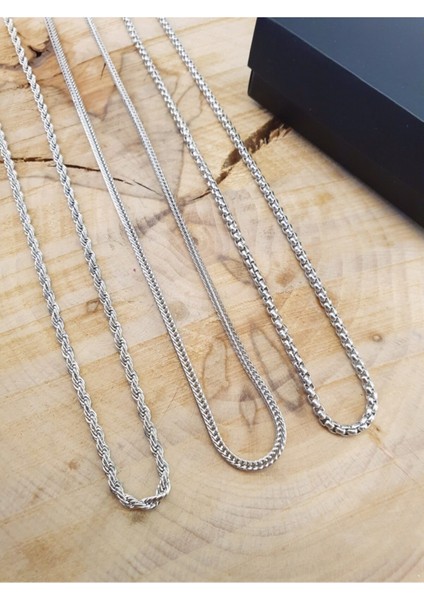 3'lü Burgu, Tilki ve Örme Zincir Kolye Seti fiyatları