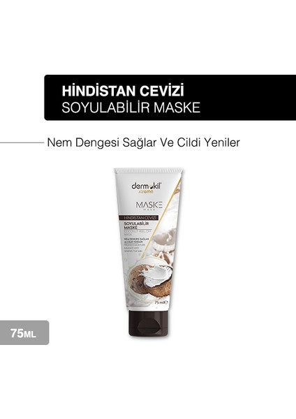 Hindistan Cevizi Soyulabilir Maske 75 ml