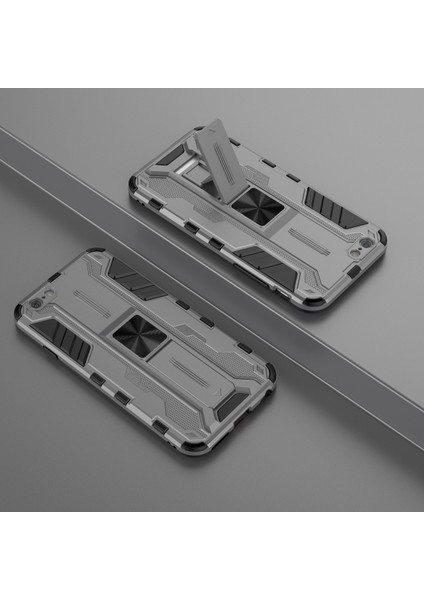 iPhone 6 / 6s İçin Çift Katmanlı Pc Tpu Bumper Kaymaz ShockProof Korumalı Kılıf (Yurt Dışından)