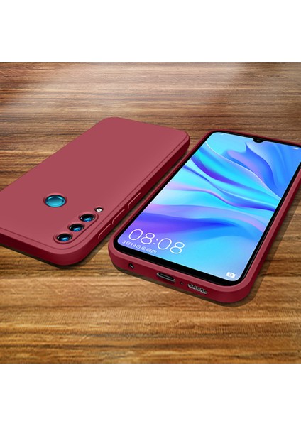 Huawei P30 Lite İçin İnce Likit Silikon ShockProof Korumalı Kılıf (Yurt Dışından)