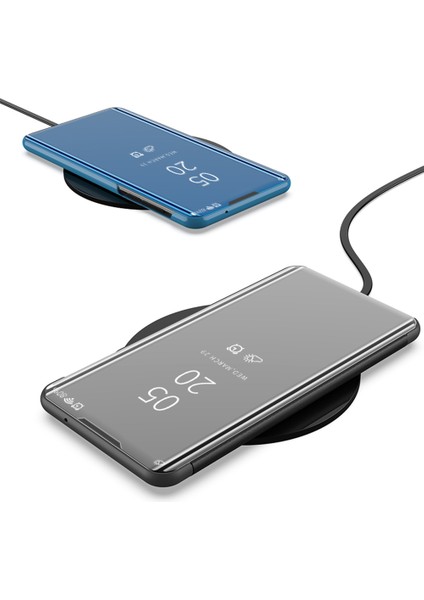 Samsung Galaxy Note 20 Ultra İçin Pc Pu Deri Standlı Pencereli Kılıf (Yurt Dışından)