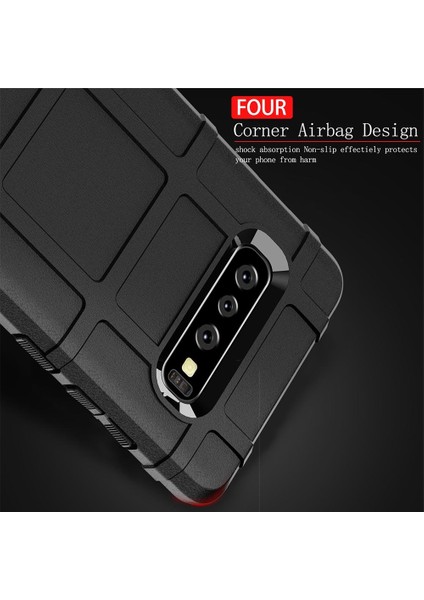 Samsung Galaxy S10 İçin Armor ShockProof Esnek Tpu Kılıf (Yurt Dışından)