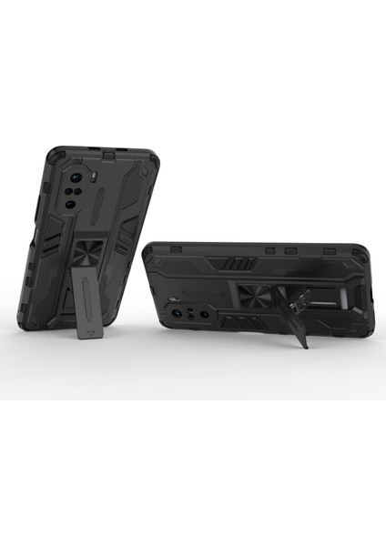 Xiaomi Redmi K40 / K40 Pro İçin Çift Katmanlı Pc Tpu Bumper Kaymaz ShockProof Korumalı Kılıf (Yurt Dışından)