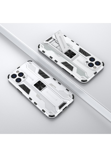iPhone 12 Pro İçin Çift Katmanlı Pc Tpu Bumper Kaymaz ShockProof Korumalı Kılıf (Yurt Dışından)
