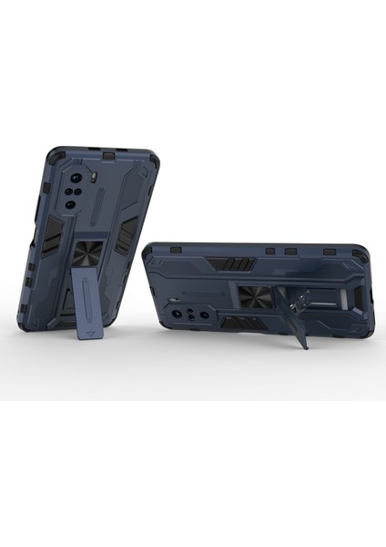 Xiaomi Redmi K40 / K40 Pro İçin Çift Katmanlı Pc Tpu Bumper Kaymaz ShockProof Korumalı Kılıf (Yurt Dışından)