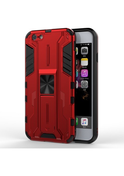 iPhone 6 / 6s İçin Çift Katmanlı Pc Tpu Bumper Kaymaz ShockProof Korumalı Kılıf (Yurt Dışından)