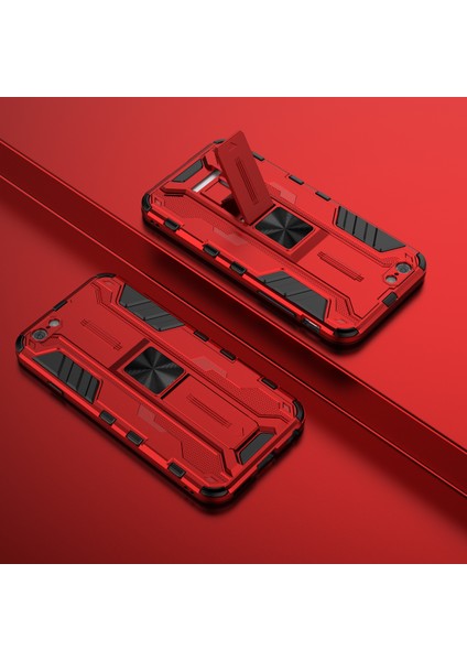 iPhone 6 / 6s İçin Çift Katmanlı Pc Tpu Bumper Kaymaz ShockProof Korumalı Kılıf (Yurt Dışından)