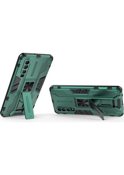 Huawei P30 İçin Çift Katmanlı Pc Tpu Bumper Kaymaz ShockProof Korumalı Kılıf (Yurt Dışından)