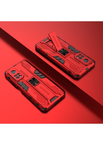 Xiaomi Mi 10T / 10T Pro 5G İçin Çift Katmanlı Pc Tpu Bumper Kaymaz ShockProof Korumalı Kılıf (Yurt Dışından)