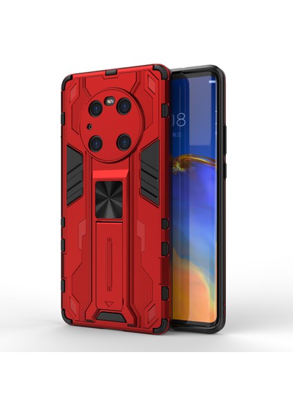 Huawei Mate 40 Pro İçin Çift Katmanlı Pc Tpu Bumper Kaymaz ShockProof Korumalı Kılıf (Yurt Dışından)