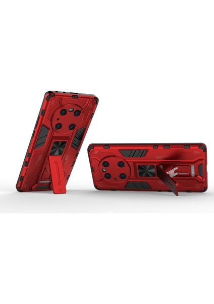 Huawei Mate 40 Pro İçin Çift Katmanlı Pc Tpu Bumper Kaymaz ShockProof Korumalı Kılıf (Yurt Dışından)