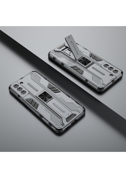 Samsung Galaxy S21 Plus 5G İçin Çift Katmanlı Pc Tpu Bumper Kaymaz ShockProof Korumalı Kılıf (Yurt Dışından) indirimleri