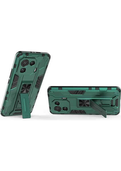 Xiaomi Mi 11 Pro İçin Çift Katmanlı Pc Tpu Bumper Kaymaz ShockProof Korumalı Kılıf (Yurt Dışından)
